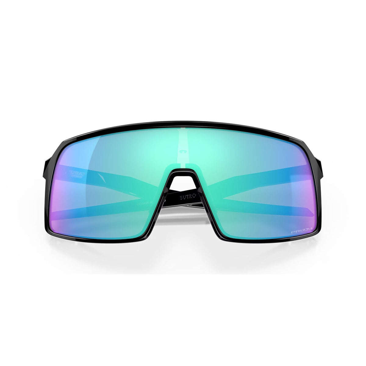 Oakley Sutro Sunglasses Polished Black w/ Prizm Sapphire Lens Sunglasses Oakley 