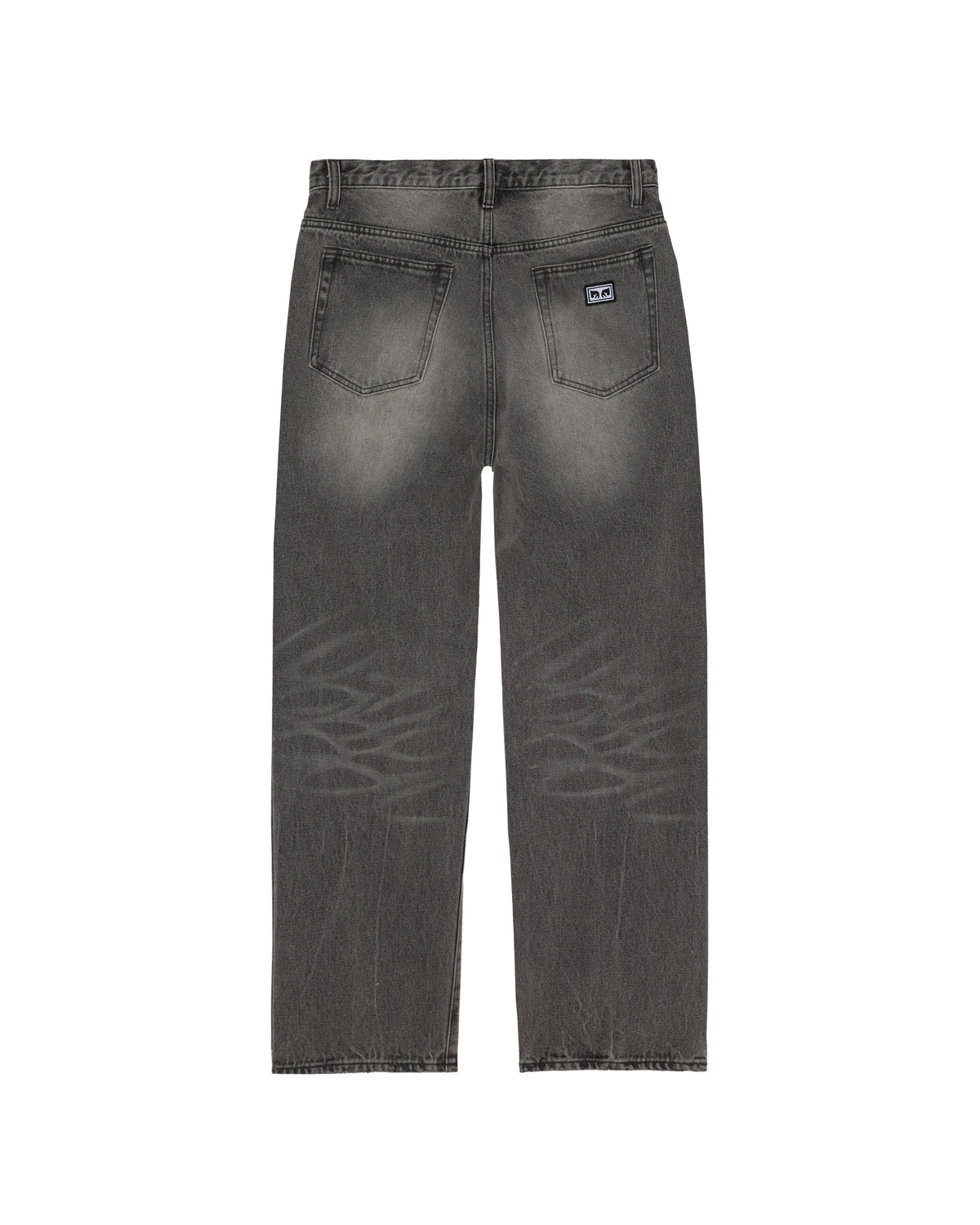 Obey Boxcar Straight Leg Denim Archive Grey pants Obey 