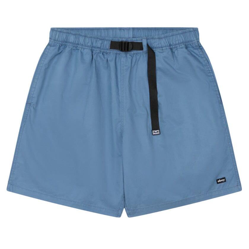 Obey Easy Gravel Trail Short Coronet Blue Faded Shorts Obey 