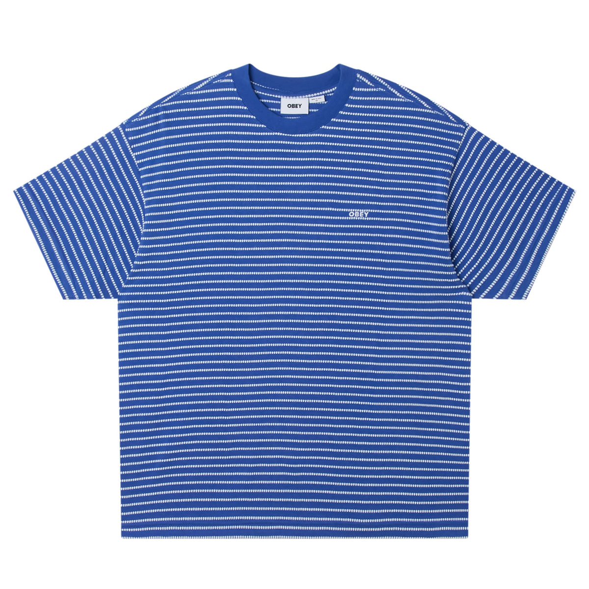 Obey Edwin Tee Blue/Multi Tees Obey 