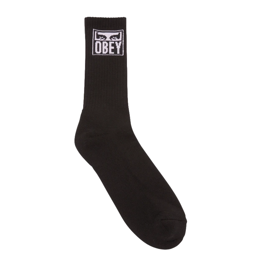 Obey Eyes Icon Socks Black Socks Obey 