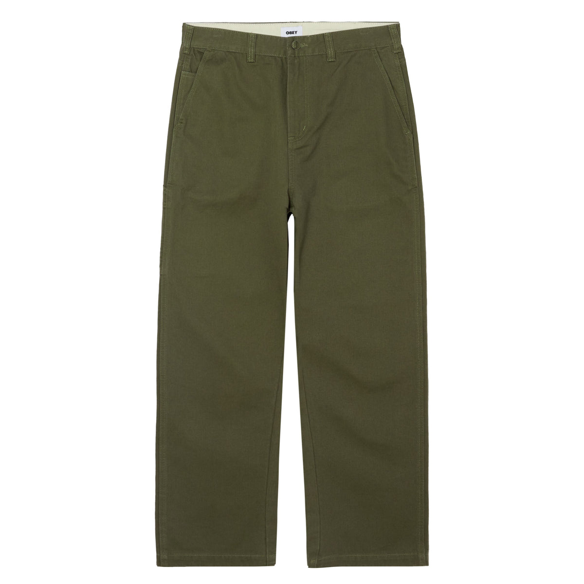 Obey Hardwork Carpenter Pant Tea Leaf Pants Obey 