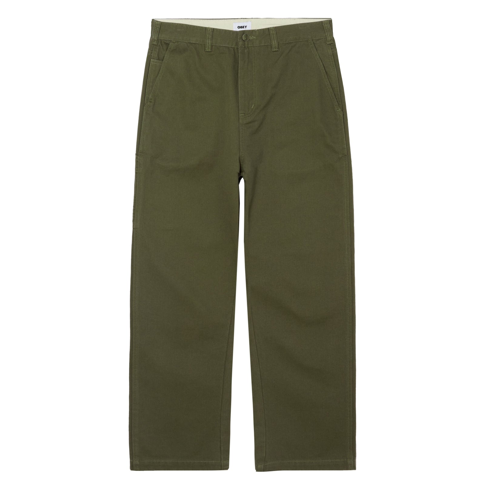 Obey Hardwork Carpenter Pant Tea Leaf Pants Obey 