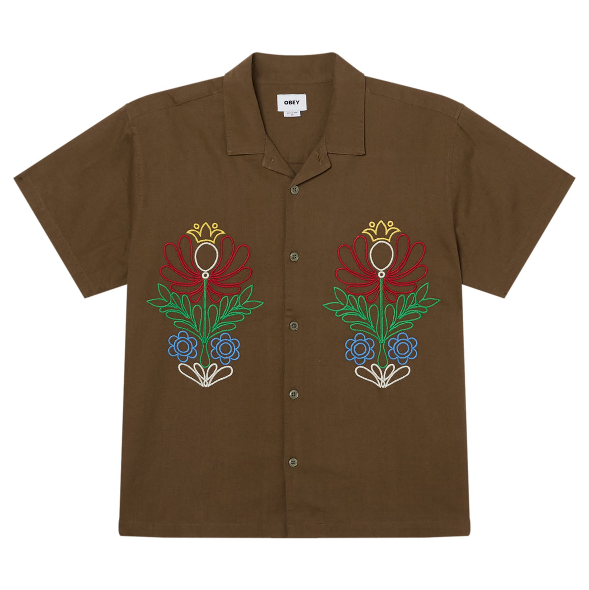 Obey Perry Woven Shirt Canteen shirts Obey 