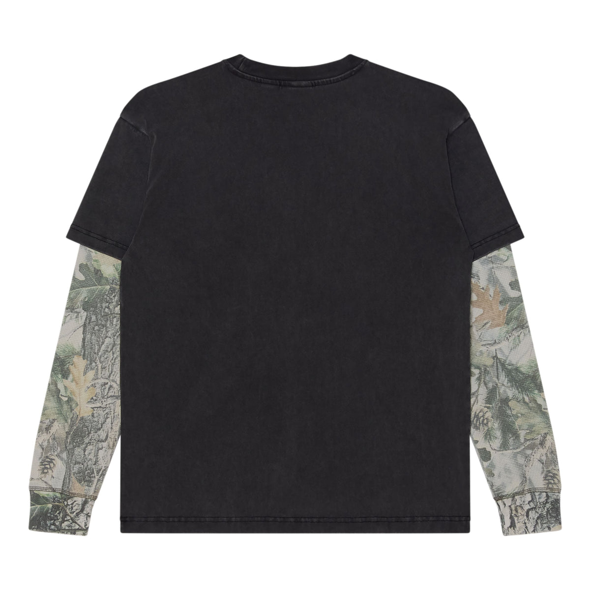 Obey Post 2Fer L/S Tee Dusty Black Limo Multi tees Obey 
