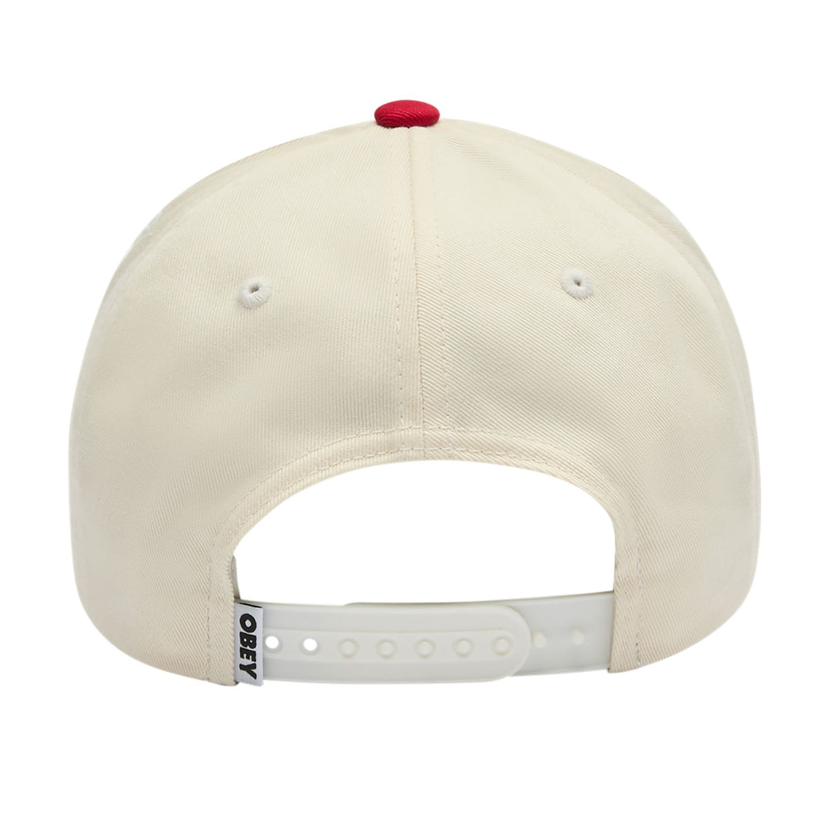 Obey Speed Squad 5 Panel Snapback Hat True Red/Multi Hats Obey 