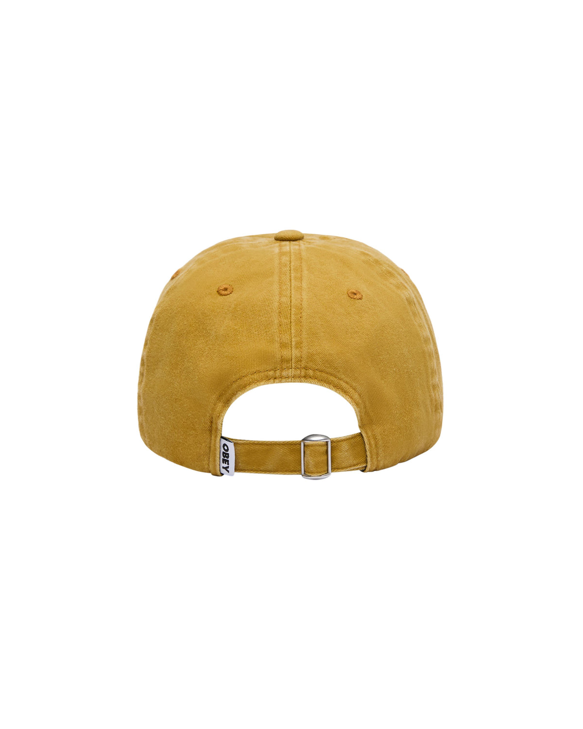 Obey Top Secret 6 Panel Pigment Mustard Multi hats Obey 