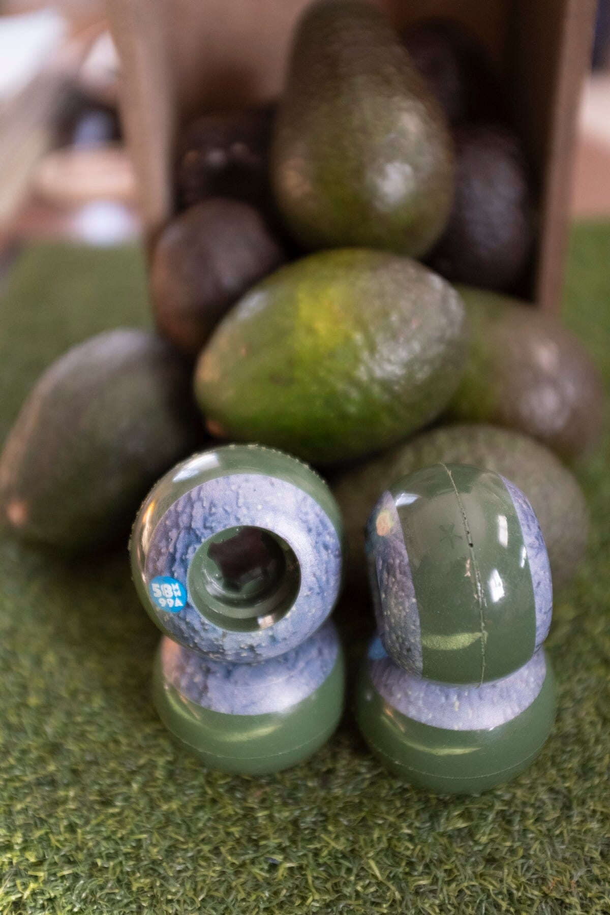 OJ Avocado Lil Doodies Wheels 99A 58MM wheels OJ Wheels 