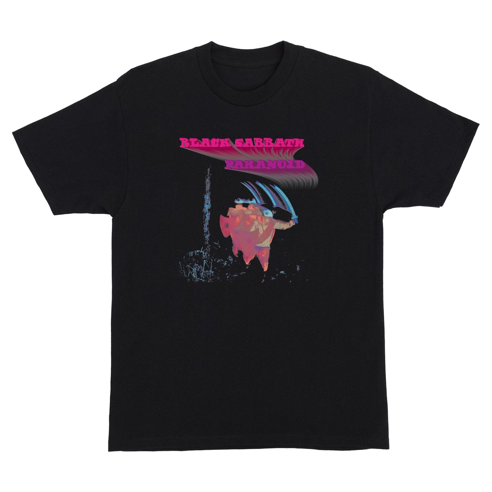 OJ Wheels Black Sabbath Paranoid OJ Tee Black Tees OJ Wheels 