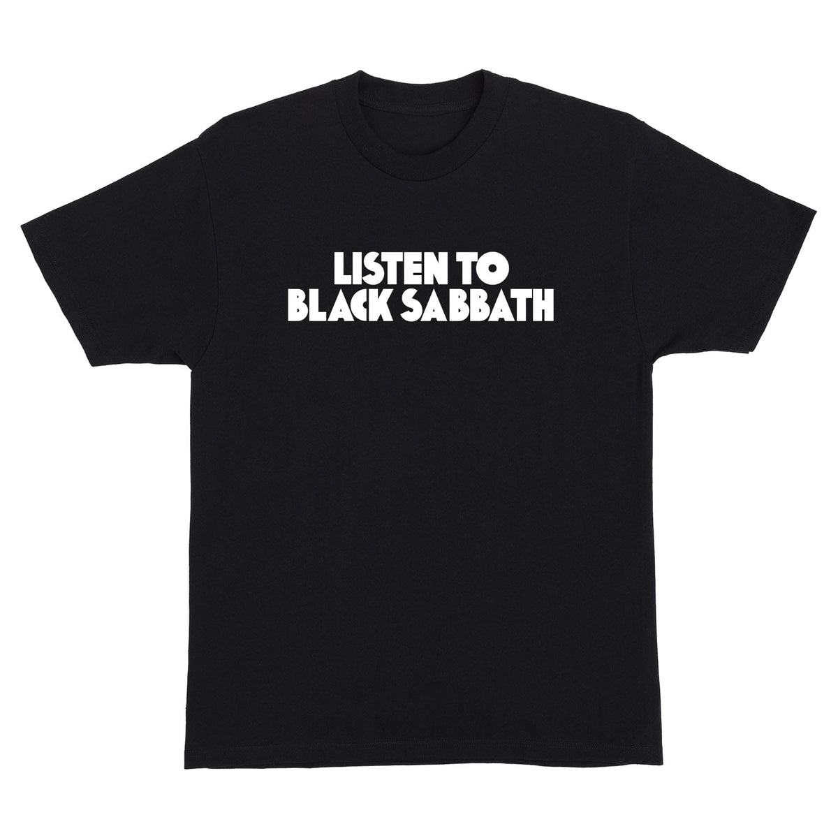 OJ Wheels Listen to Black Sabbath Tee Black Tees OJ Wheels 