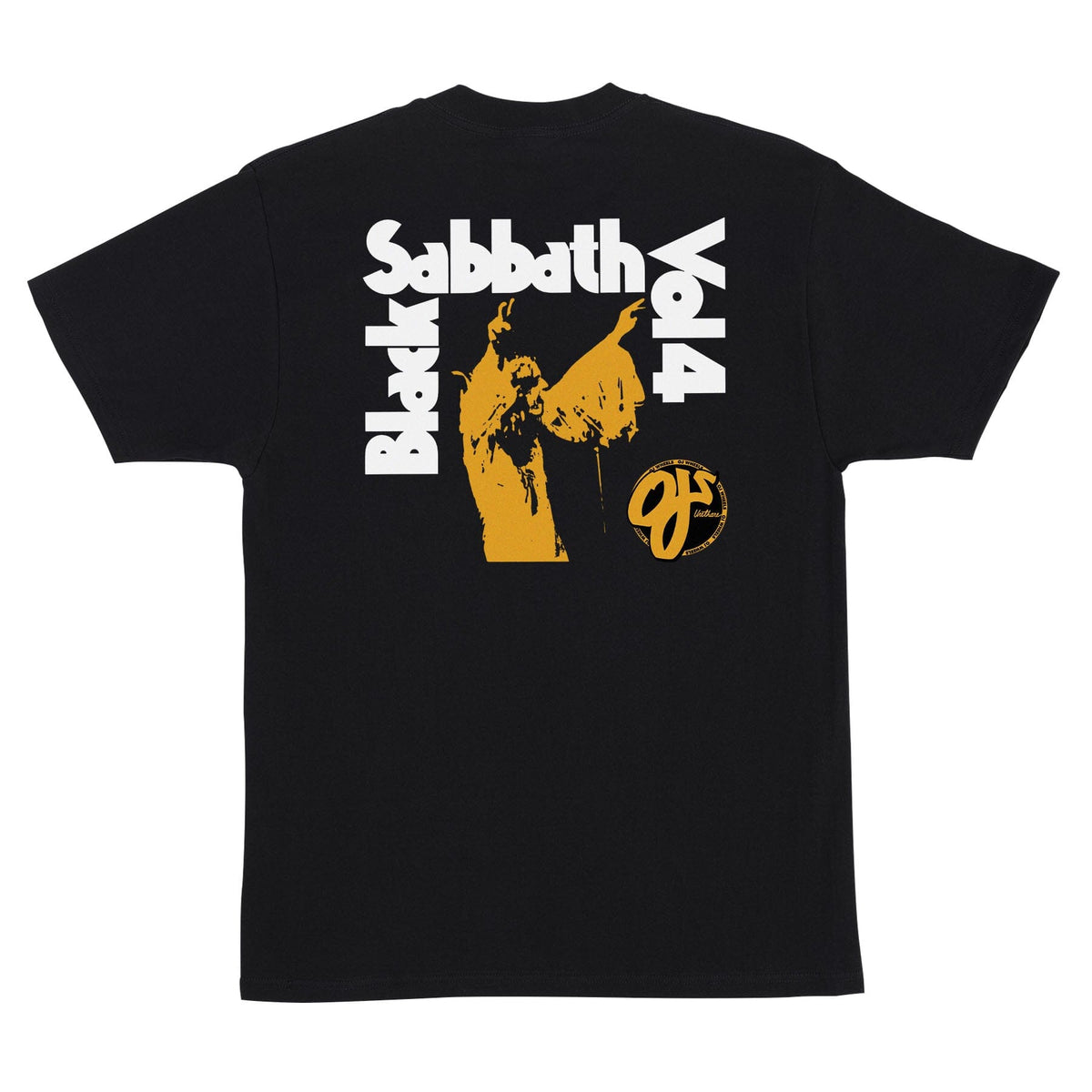 OJ Wheels Listen to Black Sabbath Tee Black Tees OJ Wheels 