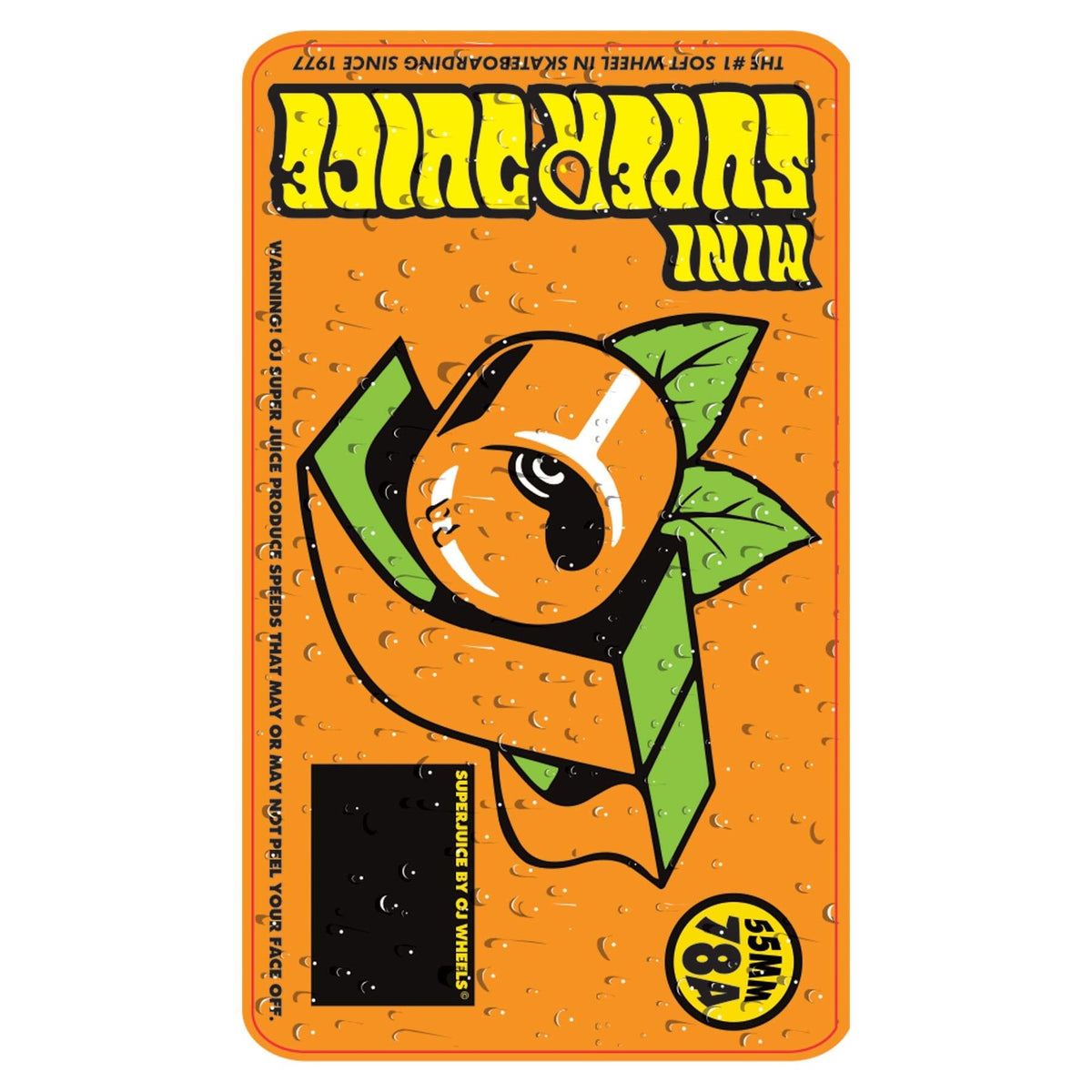 OJ Wheels Mini Super Juice Black 78A 55MM wheels OJ Wheels 