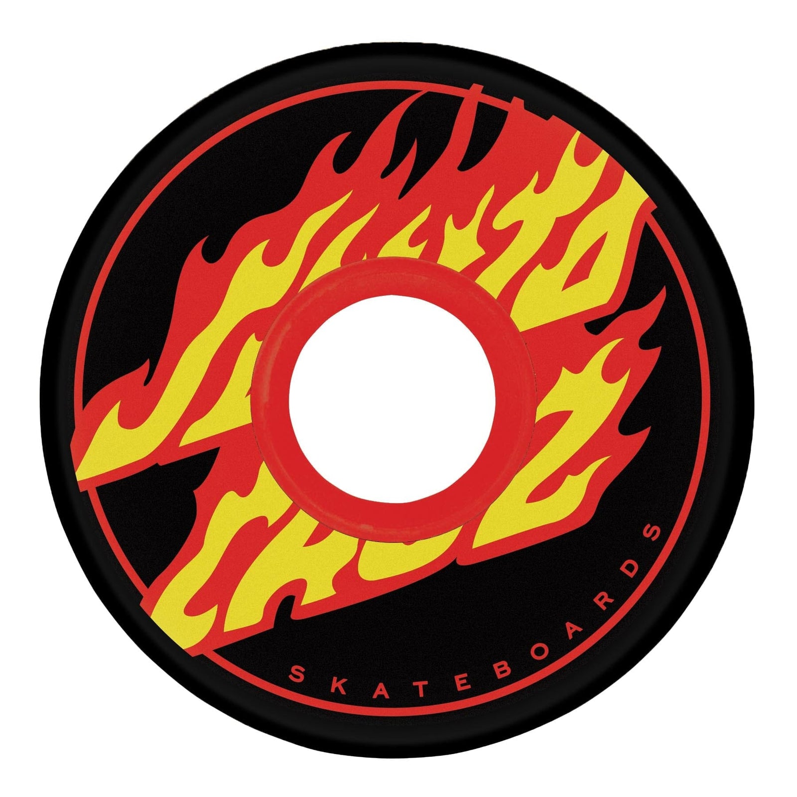 OJ Wheels Mini Super Juice Flame Dot Black 78A 55MM wheels OJ Wheels 