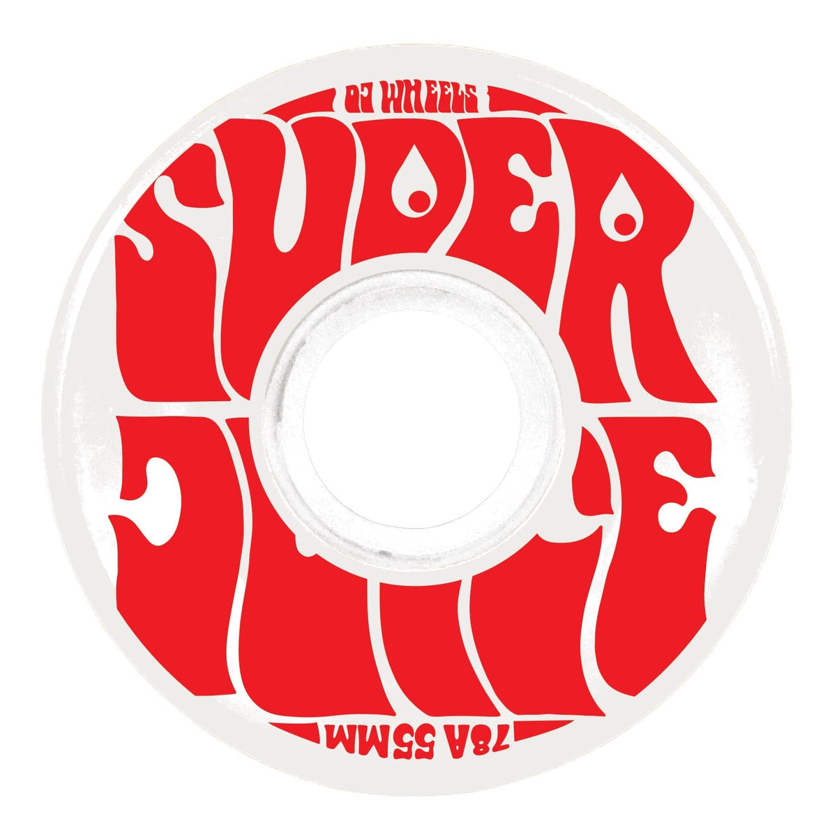 OJ Wheels Mini Super Juice White 78A 55MM wheels OJ Wheels 