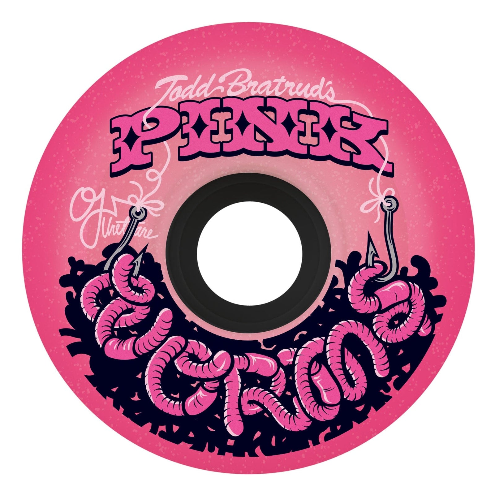OJ Wheels Super Juice Pink Worms Wheels 78A 60MM wheels OJ Wheels 