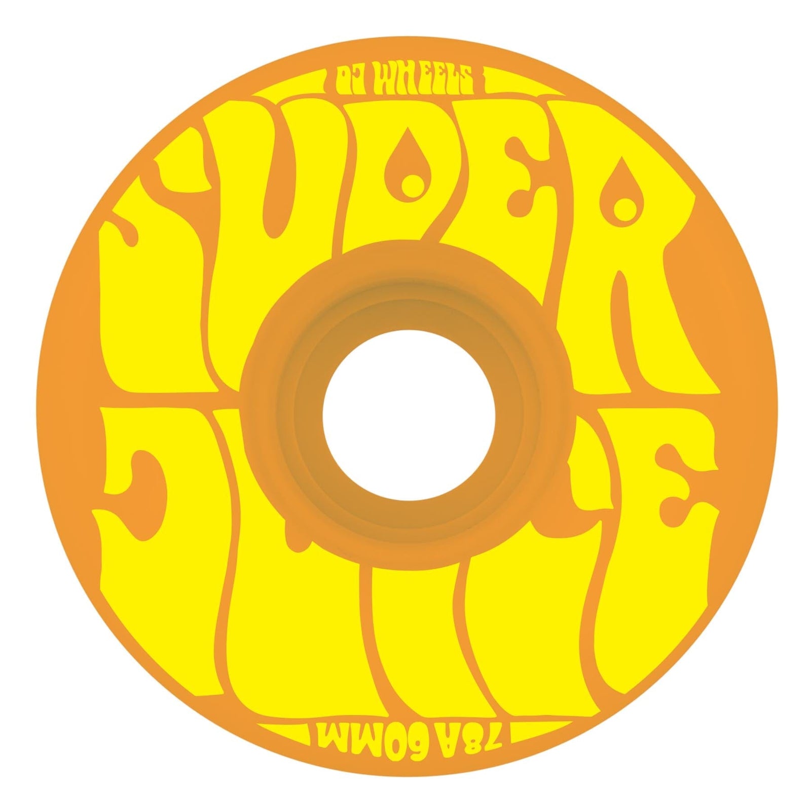 OJ Wheels Super Juice Wheels Orange 78A 60MM wheels OJ Wheels 