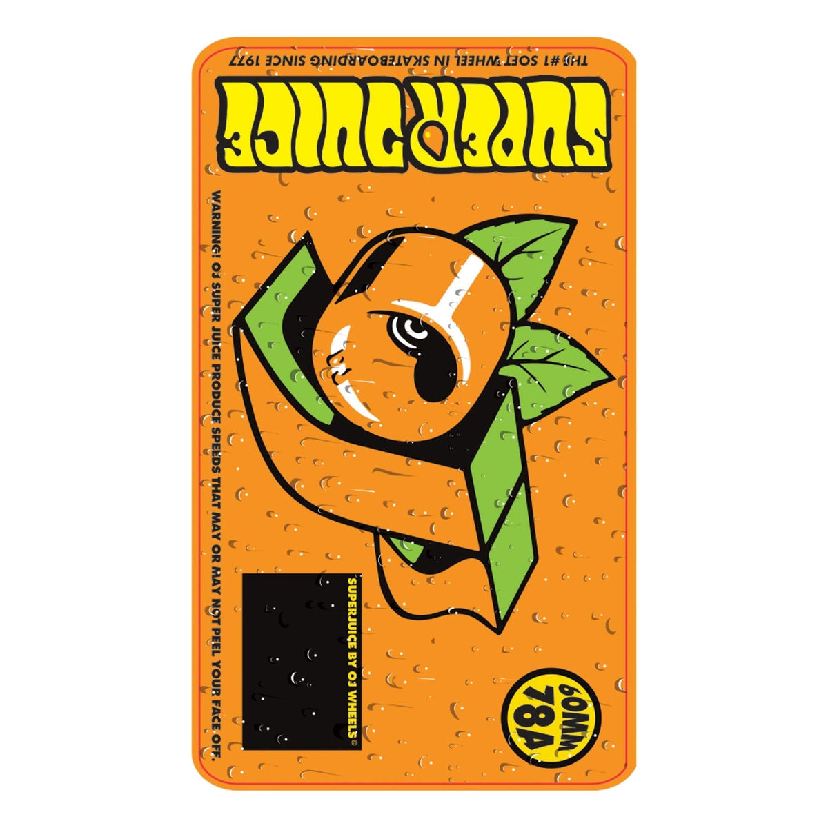 OJ Wheels Super Juice Wheels Orange 78A 60MM wheels OJ Wheels 