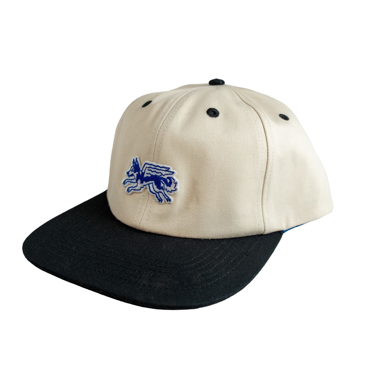 Olympia Supply Juno Patch Cap Black/White Hats Olympia Supply 