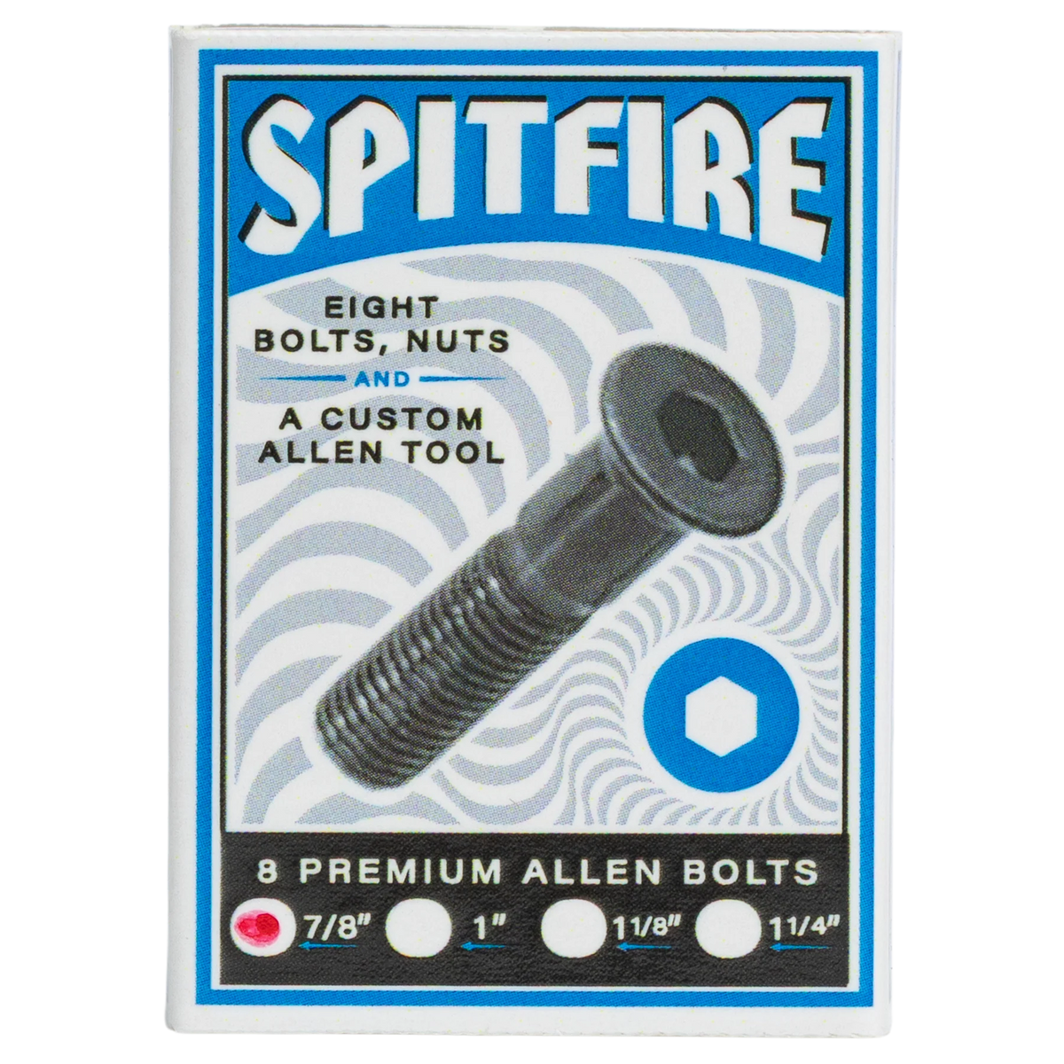 Spitfire Premium Bolts Allen 7/8"