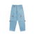 Pangea Feldspar Zip Off Pant Light Blue Pants Pangea 