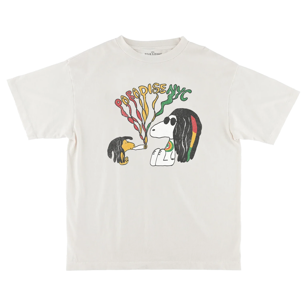 Paradise NYC Beaglize It Tee Off White Tees Paradise NYC 