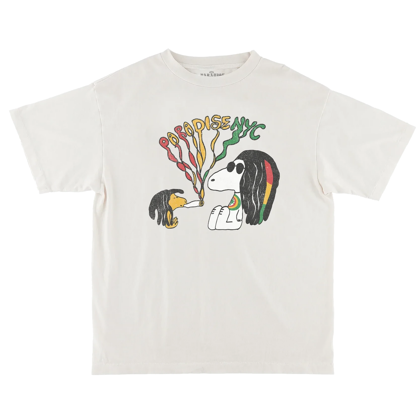 Paradise NYC Beaglize It Tee Off White Tees Paradise NYC 