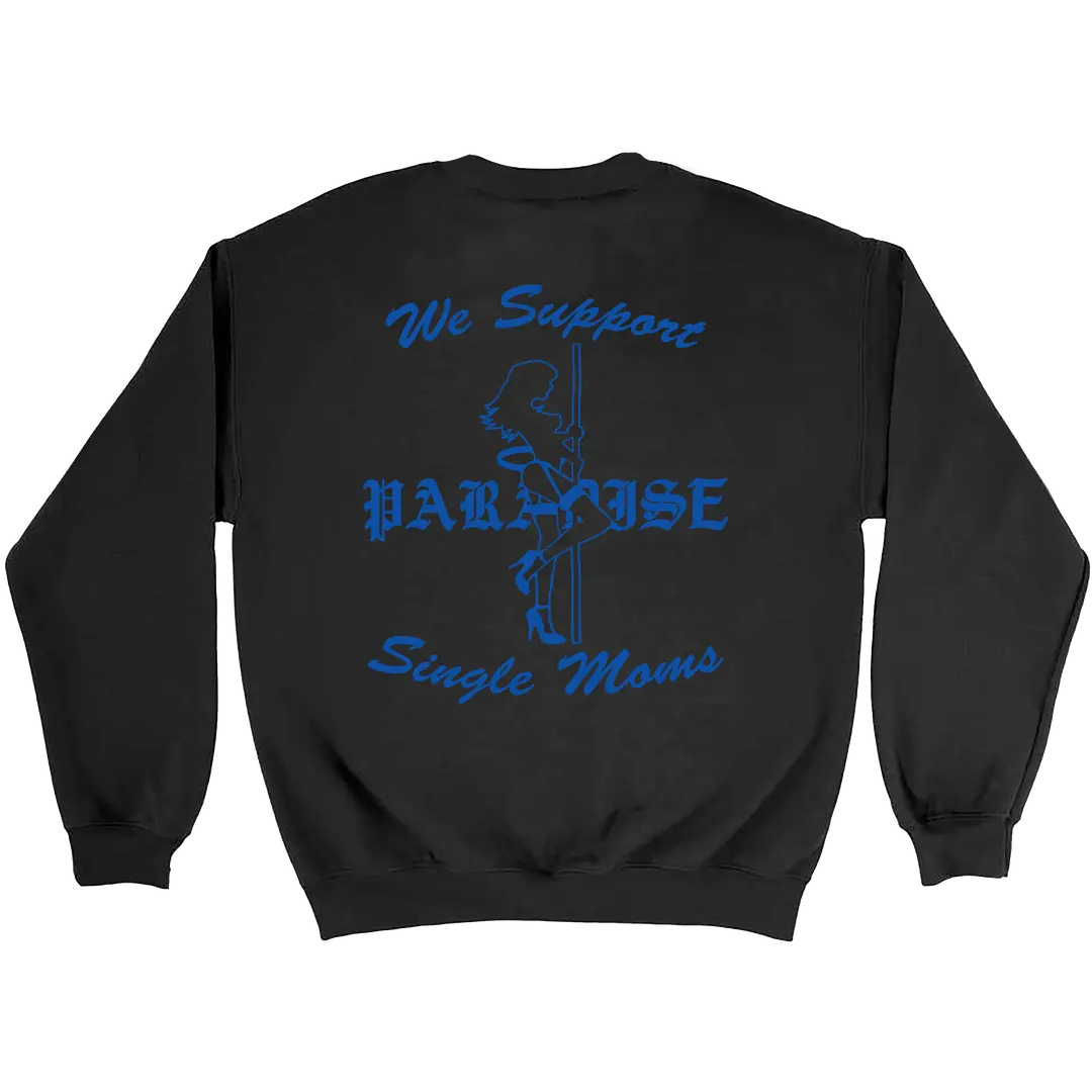 Paradise NYC Flash Dancers II Crewneck Black crewnecks Paradise NYC 