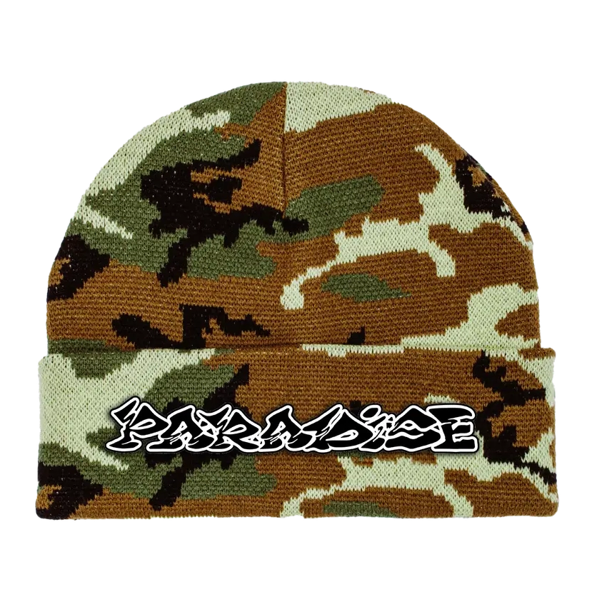 Paradise NYC Paratopia Beanie Camo hats Paradise NYC 