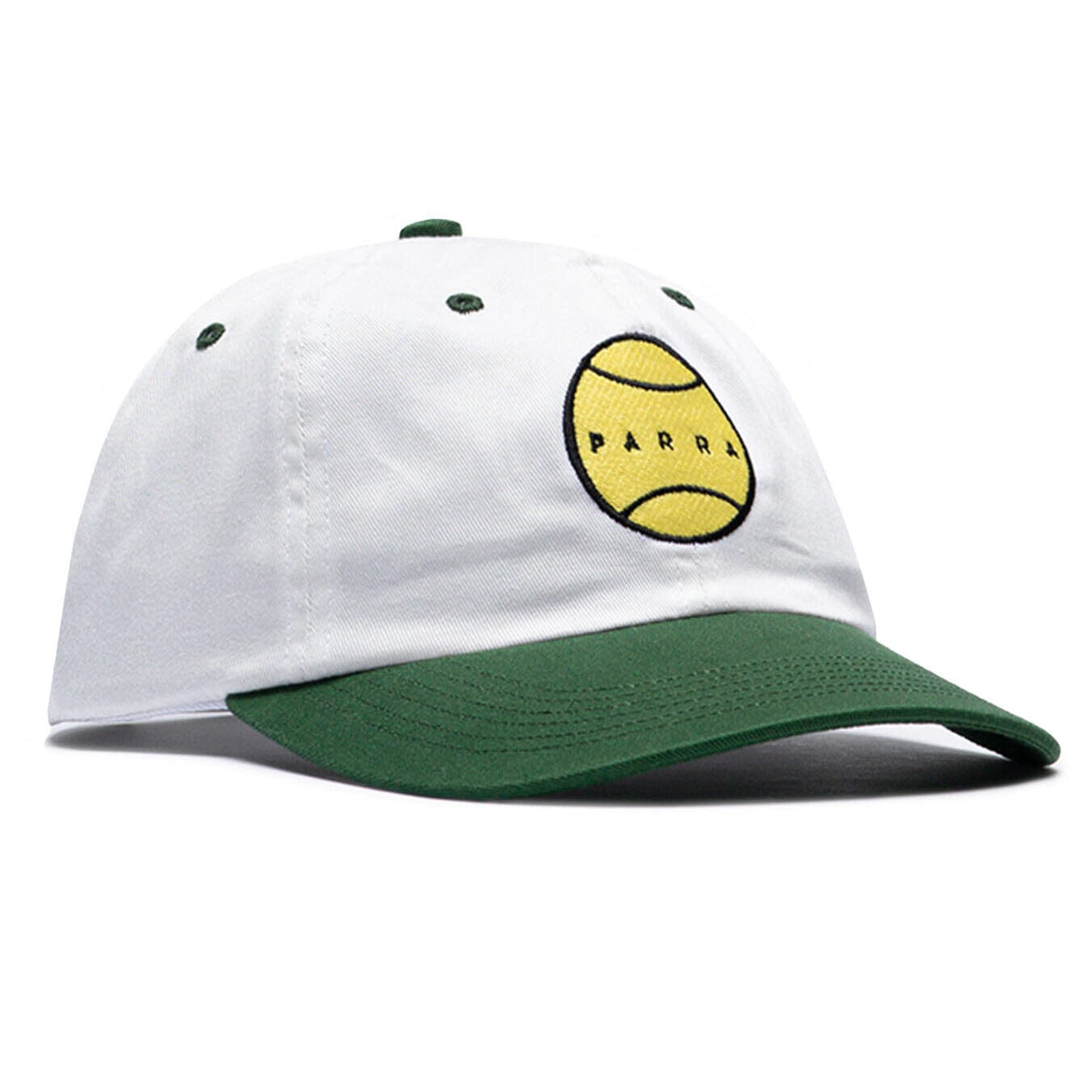 Parra Balled 6 Panel Hat White hats Parra 