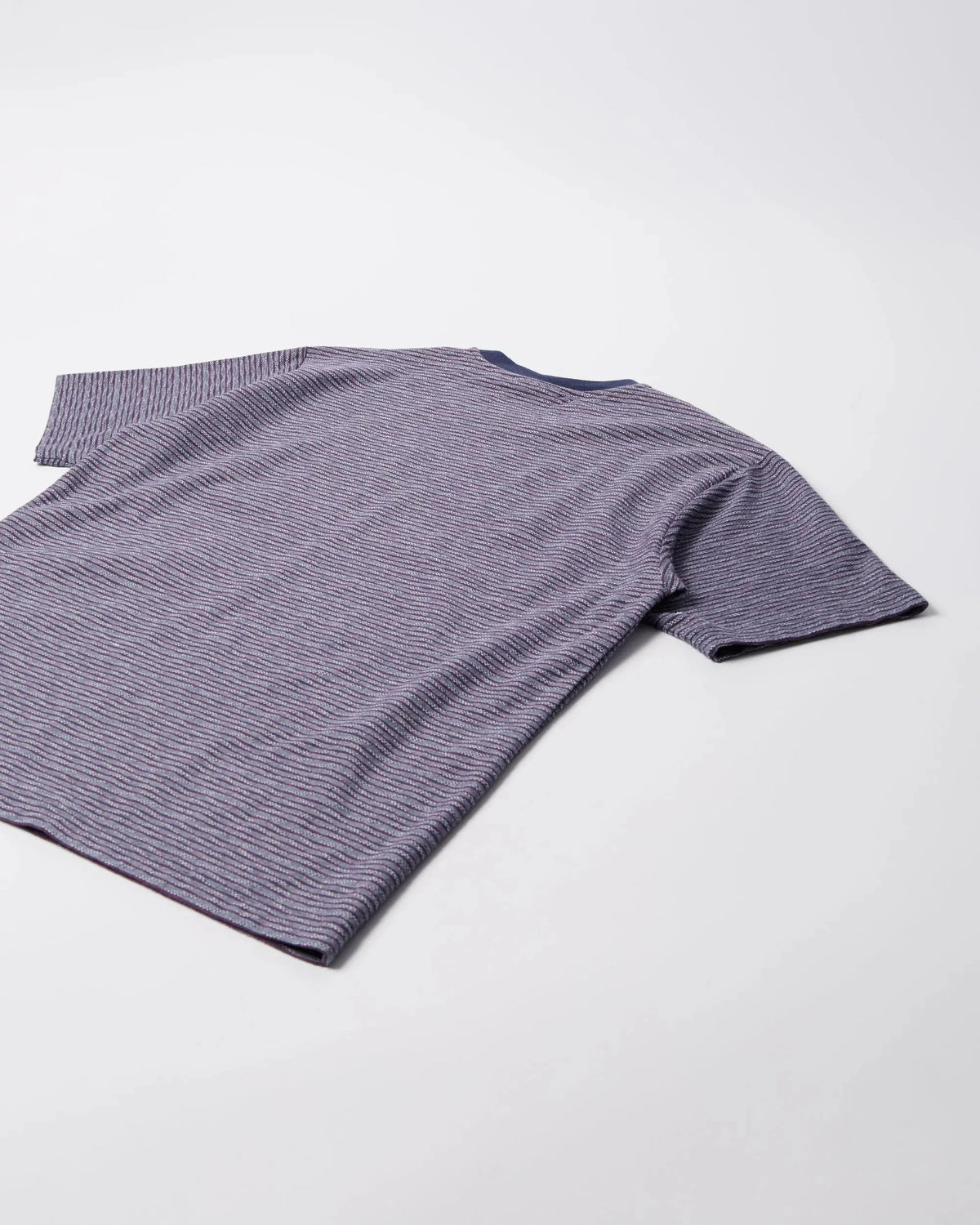 Parra Crooked Stripe Tee Blue Tees Parra 