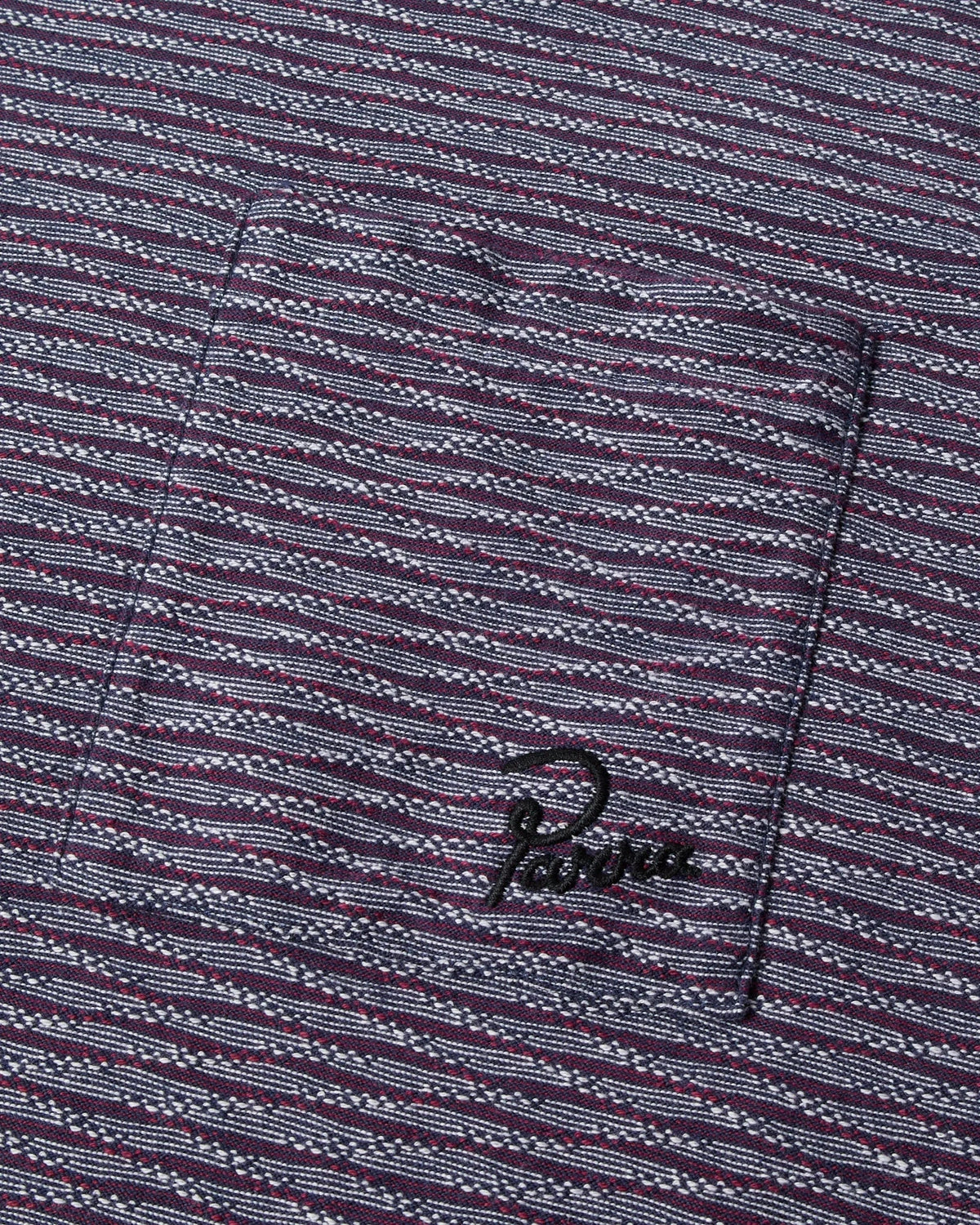 Parra Crooked Stripe Tee Blue Tees Parra 