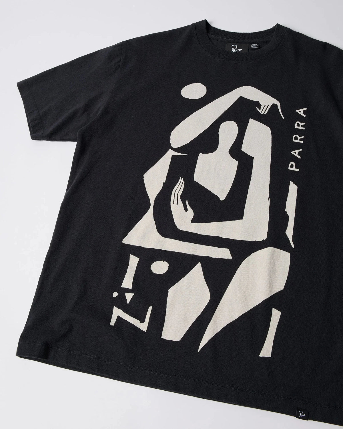 Parra Detached Tee Black Tees Parra 