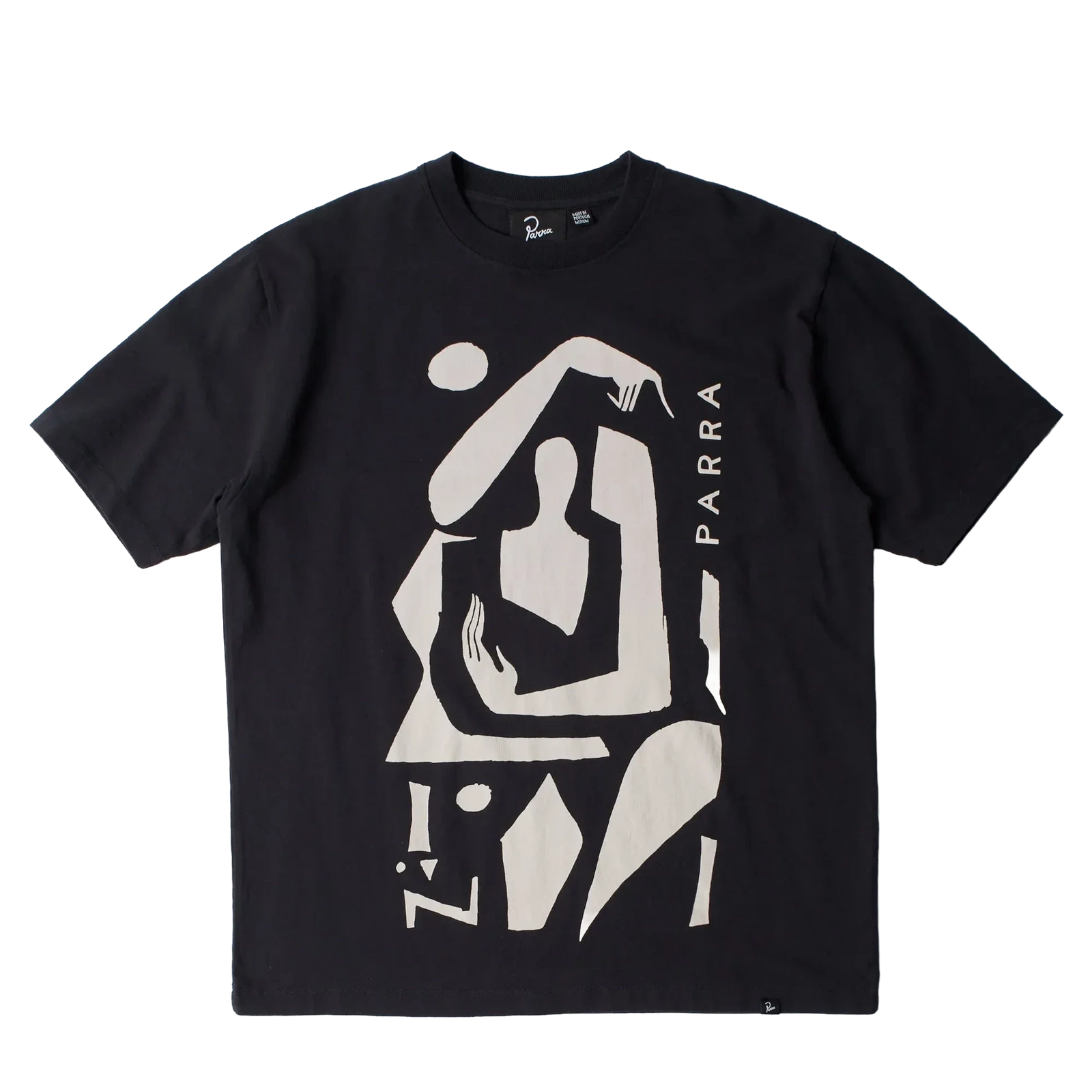 Parra Detached Tee Black Tees Parra 