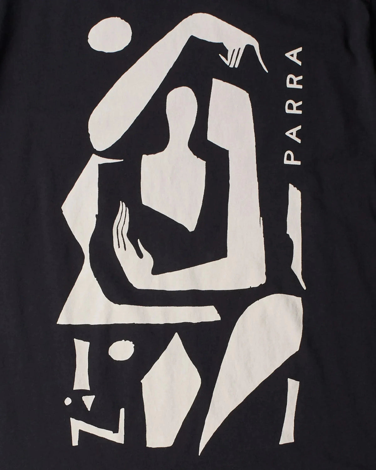 Parra Detached Tee Black Tees Parra 