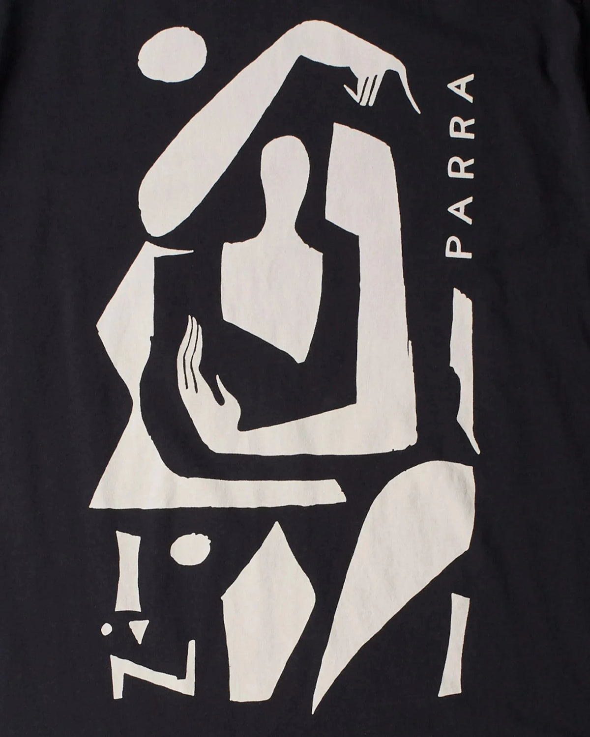 Parra Detached Tee Black Tees Parra 