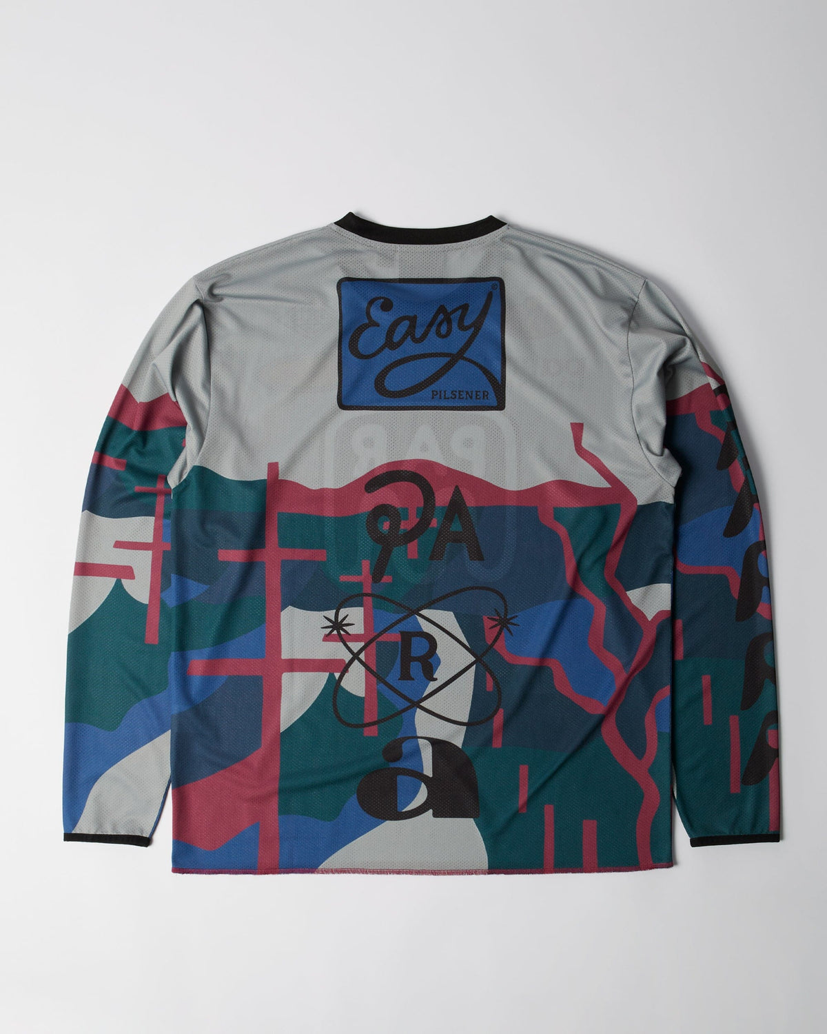Parra Dirt Jumper L/S Jersey Top Grey Tees Parra 