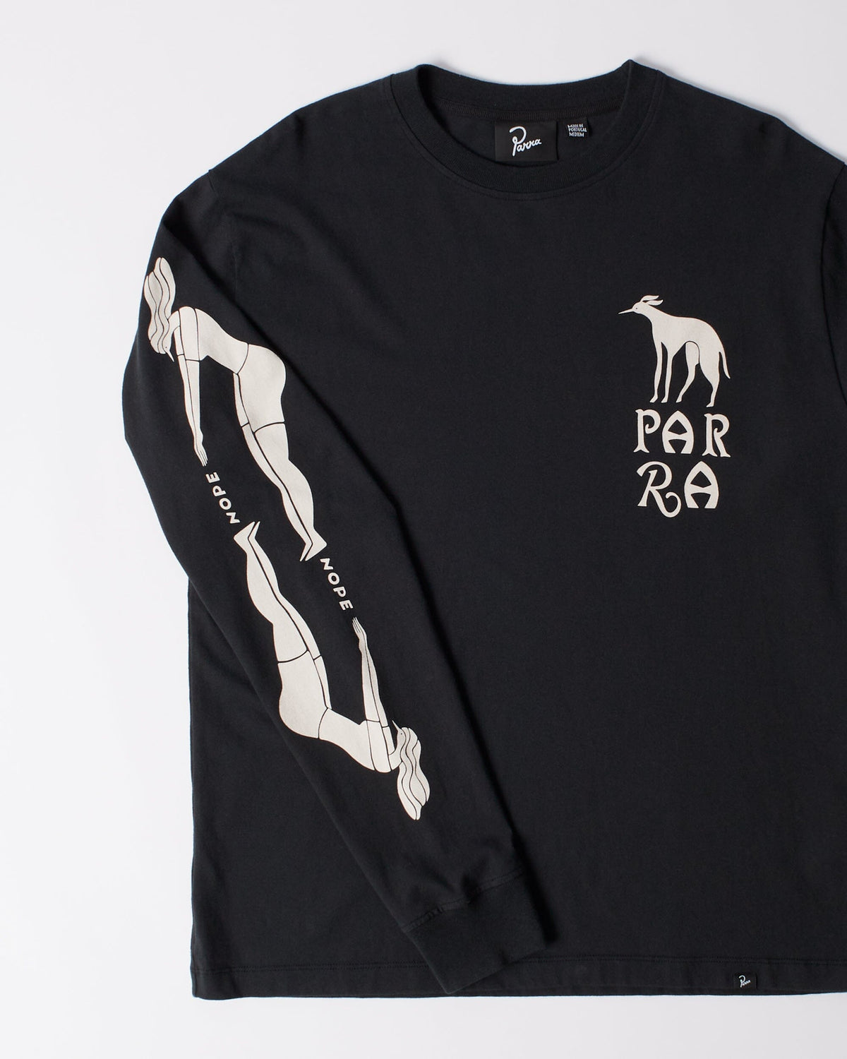 Parra Dog Trainer Longsleeve Tee Black Tees Parra 