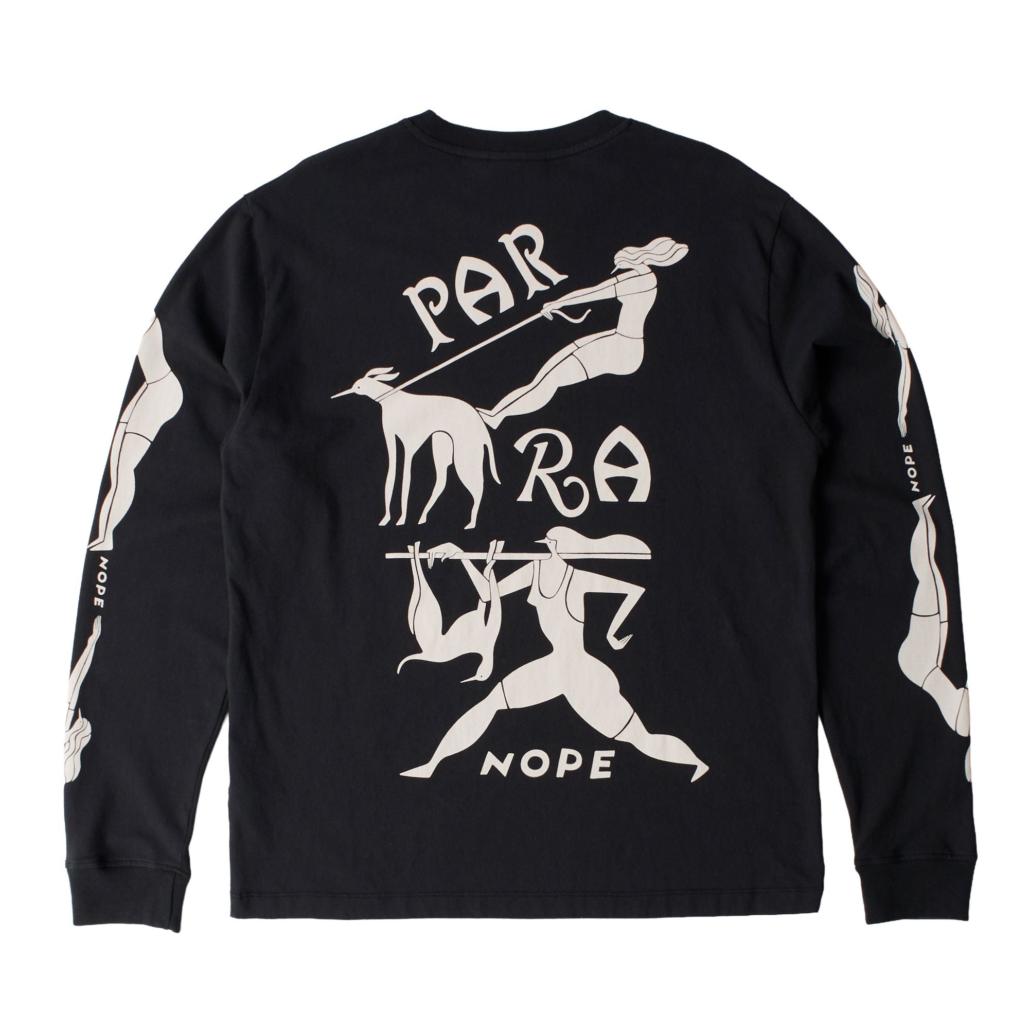 Parra Dog Trainer Longsleeve Tee Black Tees Parra 