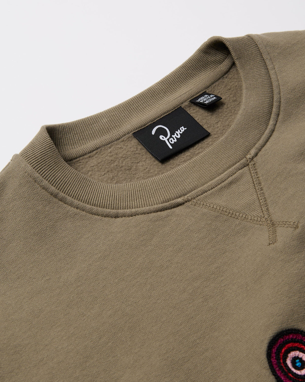Parra Future Visions Crewneck Stone Grey crewnecks Parra 