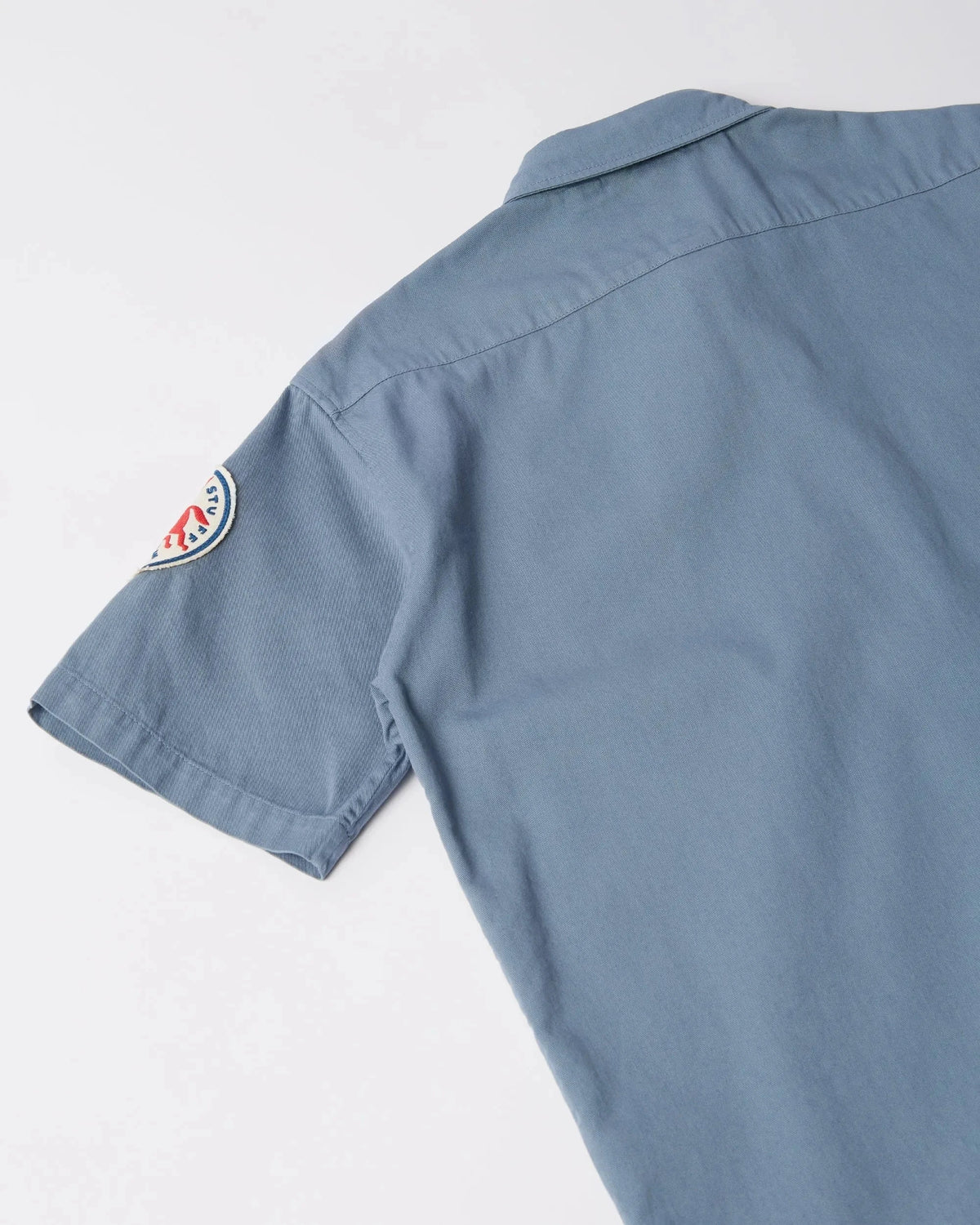 Parra Gas Station Short Sleeve Shirt Blue shirts Parra 