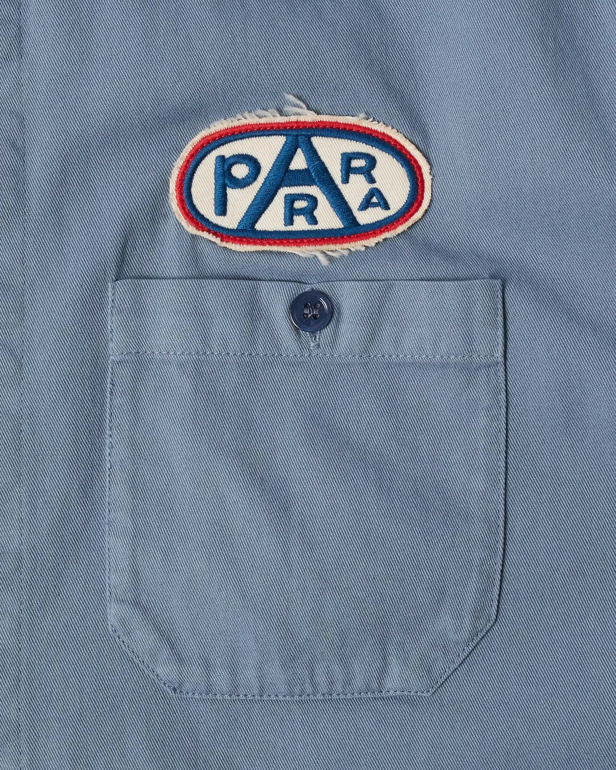 Parra Gas Station Short Sleeve Shirt Blue shirts Parra 