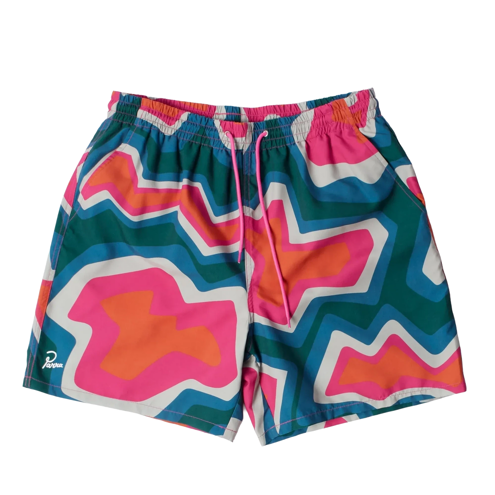 Parra Gem Stones Swim Shorts Pink Shorts Parra 