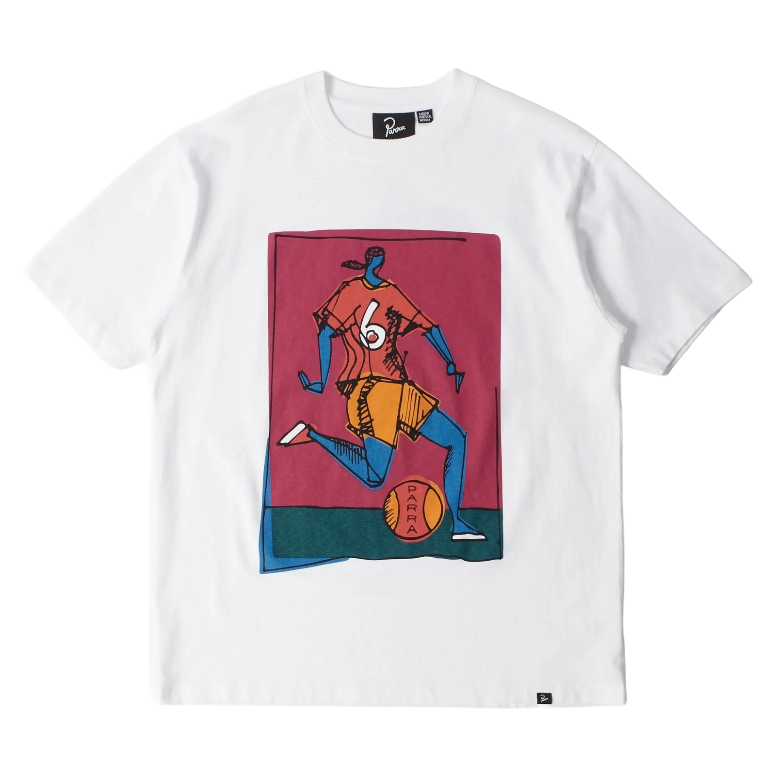 Parra Kicked Around Tee White Tees Parra 