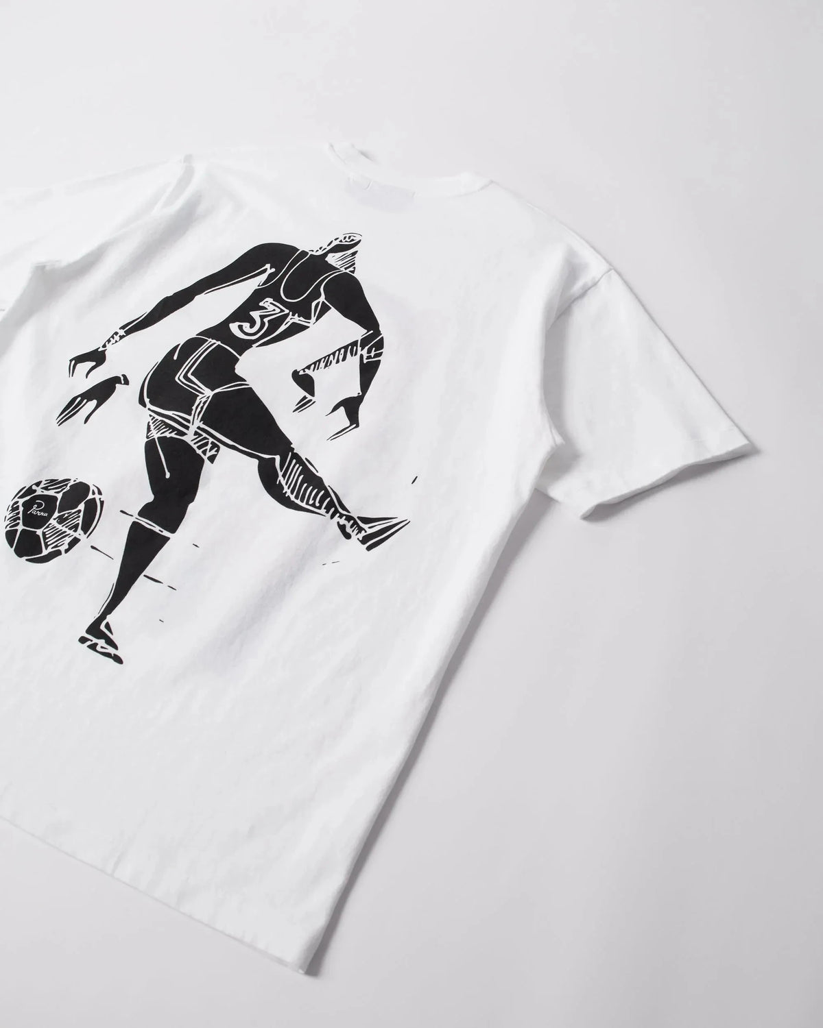Parra Kicked Around Tee White Tees Parra 
