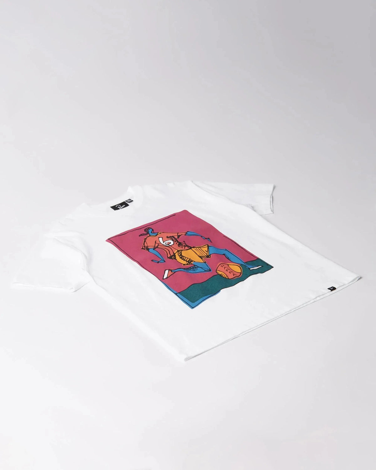 Parra Kicked Around Tee White Tees Parra 