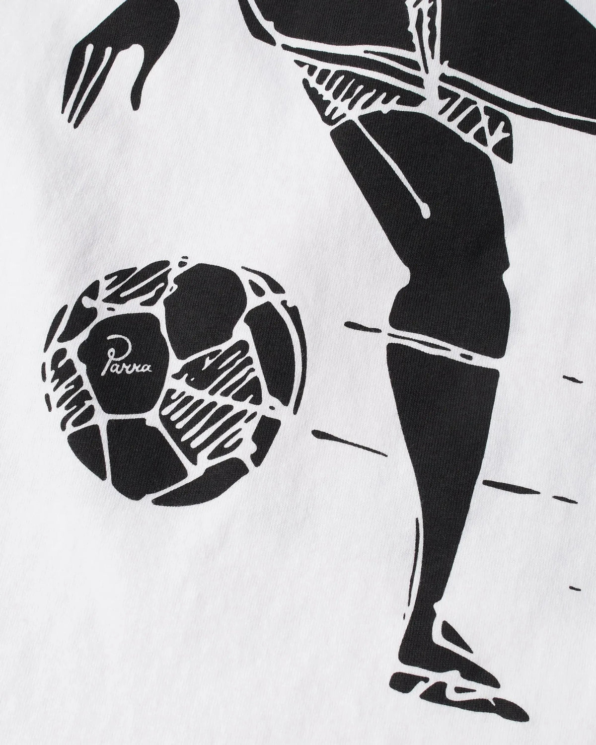 Parra Kicked Around Tee White Tees Parra 