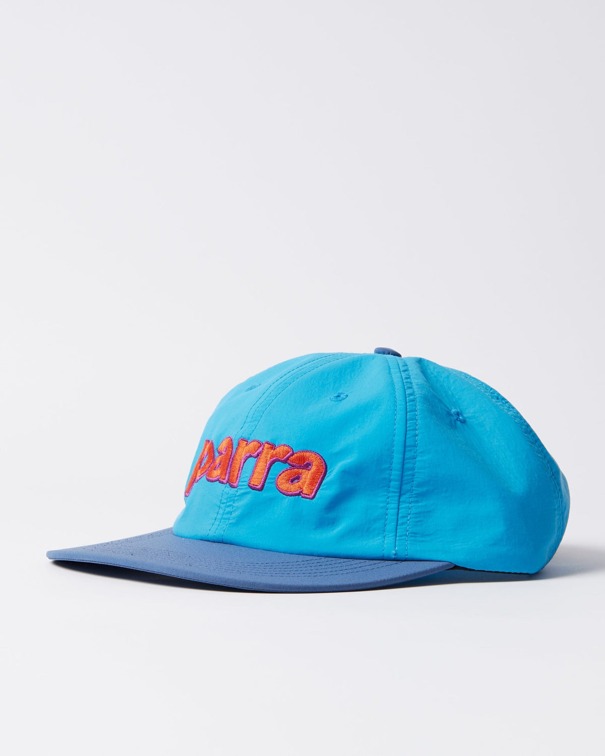 Parra Lowercase 6 Panel Hat Blue hats Parra 