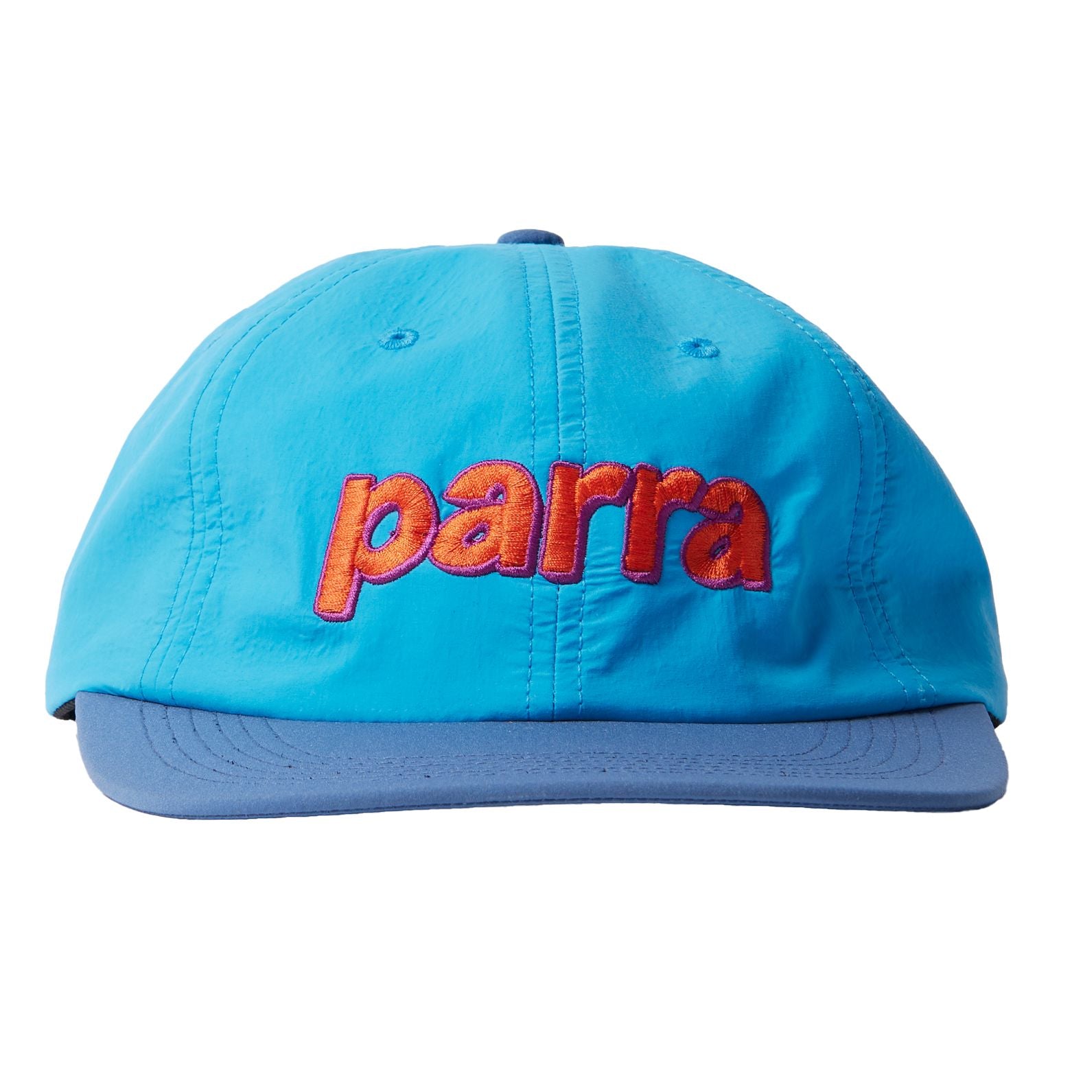 Parra Lowercase 6 Panel Hat Blue hats Parra 