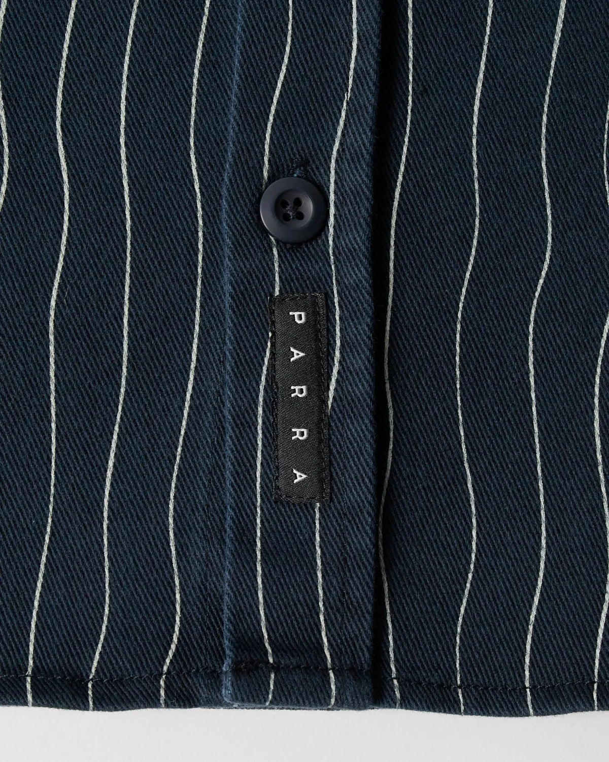 Parra Meandering Lines Shirt Navy Blue shirts Parra 