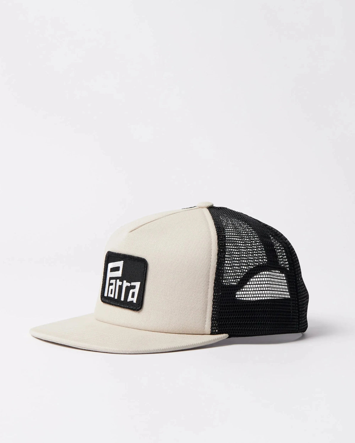 Parra Measuring Tape Logo 5 Panel Hat Light Grey hats Parra 